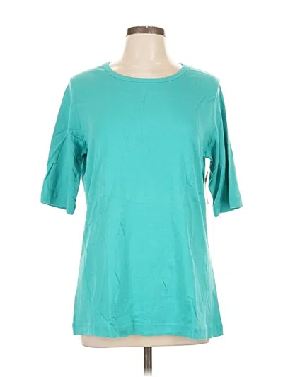 Duluth Trading Co. 3/4 Sleeve T-shirt In Blue