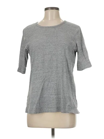 Pre-owned Duluth Trading Co. 3/4 Sleeve T-shirt In Gray