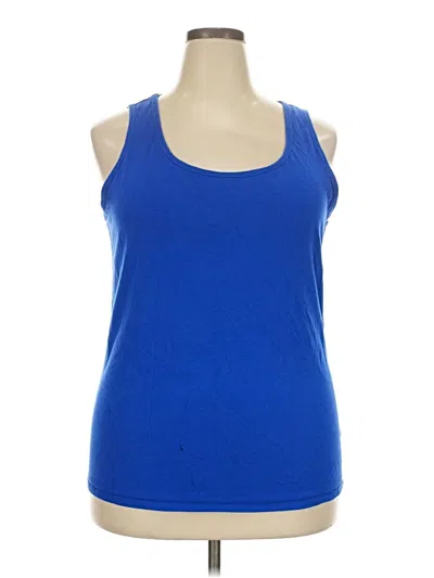 Pre-owned Duluth Trading Co. Active Tank Top In Blue