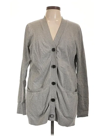 Pre-owned Duluth Trading Co. Cardigan Sweater In Gray