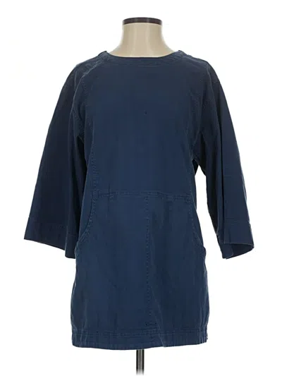 Pre-owned Duluth Trading Co. Casual Dress In Blue