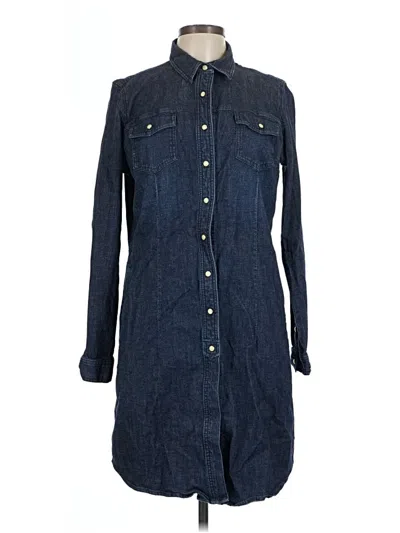 Pre-owned Duluth Trading Co. Casual Dress In Blue