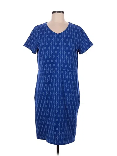 Pre-owned Duluth Trading Co. Casual Dress In Blue