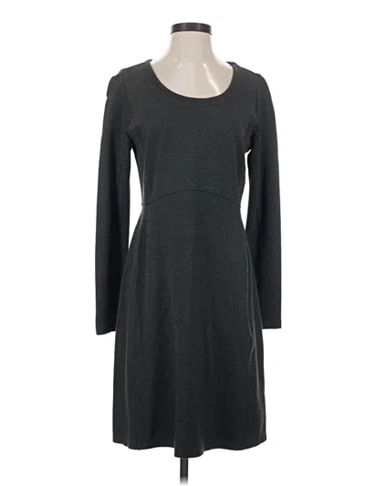 Pre-owned Duluth Trading Co. Casual Dress In Gray