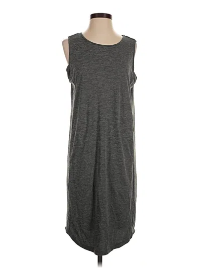 Pre-owned Duluth Trading Co. Casual Dress In Gray
