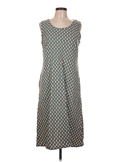 Pre-owned Duluth Trading Co. Casual Dress In Gray