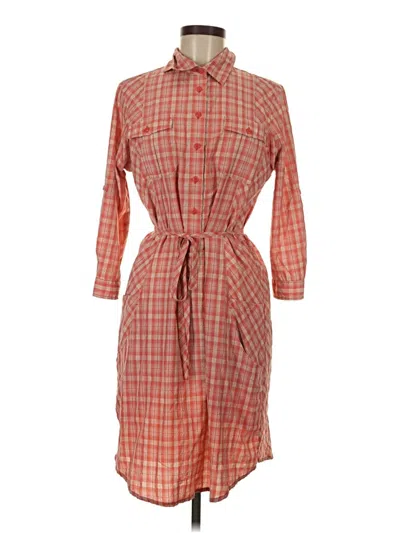 Pre-owned Duluth Trading Co. Casual Dress In Orange