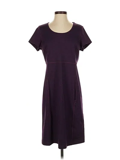 Pre-owned Duluth Trading Co. Casual Dress In Purple