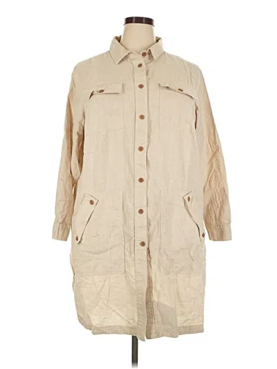Pre-owned Duluth Trading Co. Casual Dress In Tan