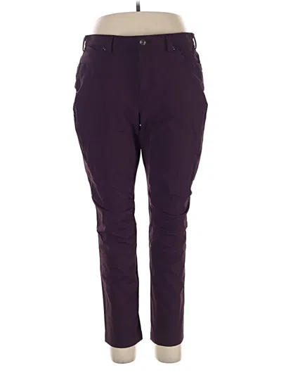 Pre-owned Duluth Trading Co. Casual Pants In Purple