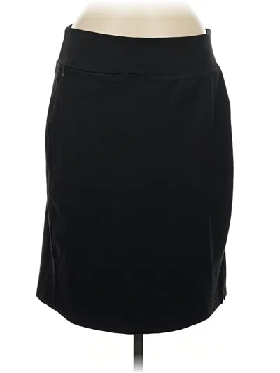 Pre-owned Duluth Trading Co. Casual Skirt In Black