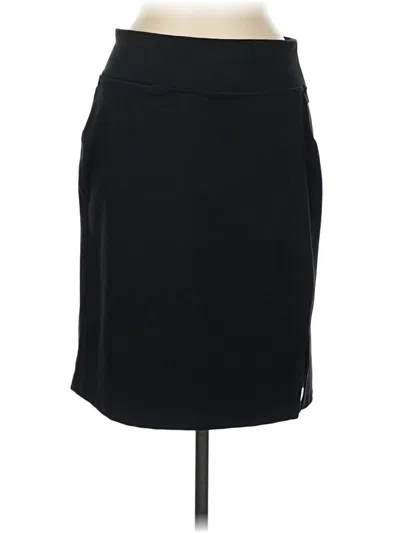 Pre-owned Duluth Trading Co. Casual Skirt In Black