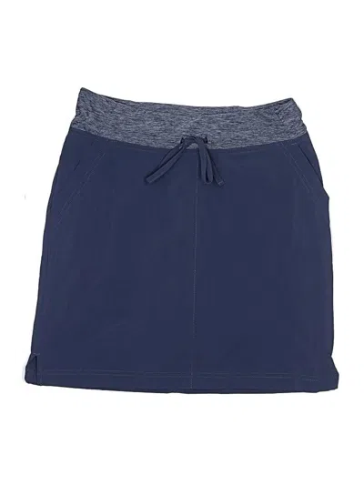 Pre-owned Duluth Trading Co. Casual Skirt In Blue