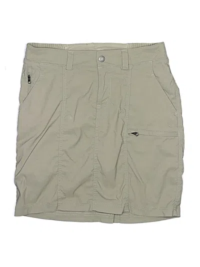 Pre-owned Duluth Trading Co. Casual Skirt In Brown