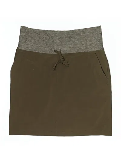 Pre-owned Duluth Trading Co. Casual Skirt In Green