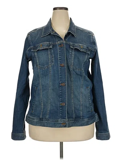 Pre-owned Duluth Trading Co. Denim Jacket In Blue