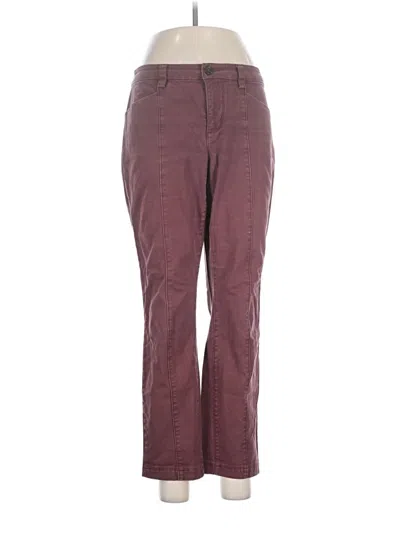 Pre-owned Duluth Trading Co. Jeans In Burgundy