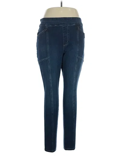 Pre-owned Duluth Trading Co. Jeggings In Blue