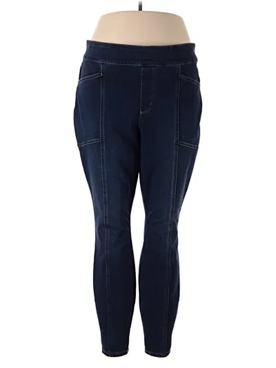 Pre-owned Duluth Trading Co. Jeggings In Blue