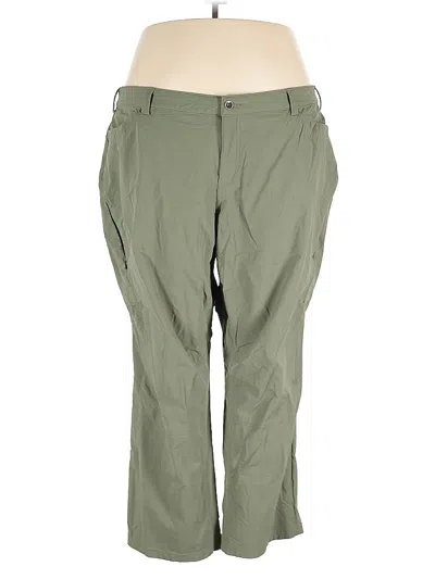 Pre-owned Duluth Trading Co. Khaki Pant In Green