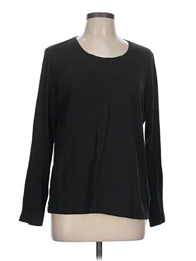 Pre-owned Duluth Trading Co. Long Sleeve T-shirt In Black