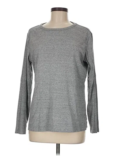 Pre-owned Duluth Trading Co. Long Sleeve T-shirt In Gray