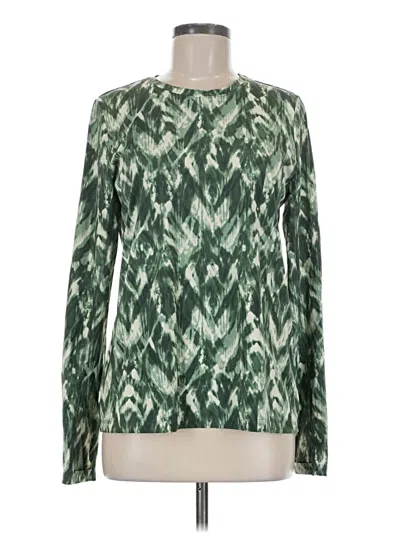 Pre-owned Duluth Trading Co. Long Sleeve T-shirt In Green