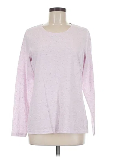 Pre-owned Duluth Trading Co. Long Sleeve T-shirt In Pink