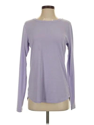 Pre-owned Duluth Trading Co. Long Sleeve T-shirt In Purple
