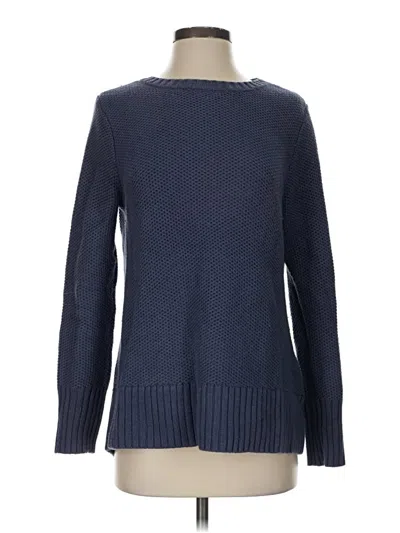 Pre-owned Duluth Trading Co. Pullover Sweater In Blue