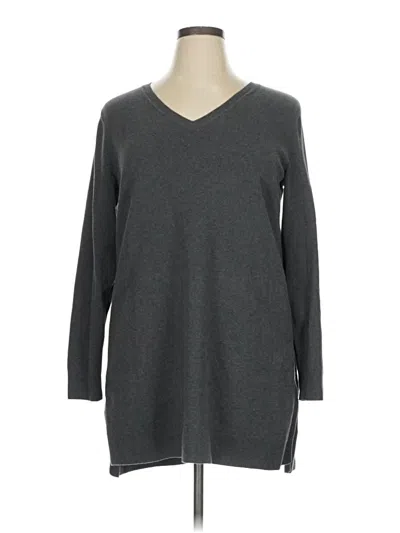 Pre-owned Duluth Trading Co. Pullover Sweater In Gray