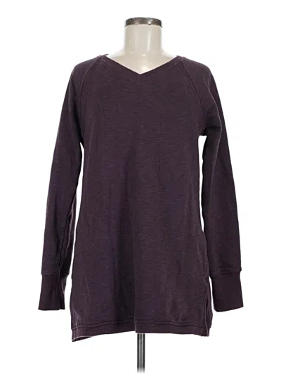 Pre-owned Duluth Trading Co. Pullover Sweater In Purple