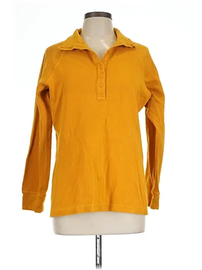 Pre-owned Duluth Trading Co. Pullover Sweater In Yellow