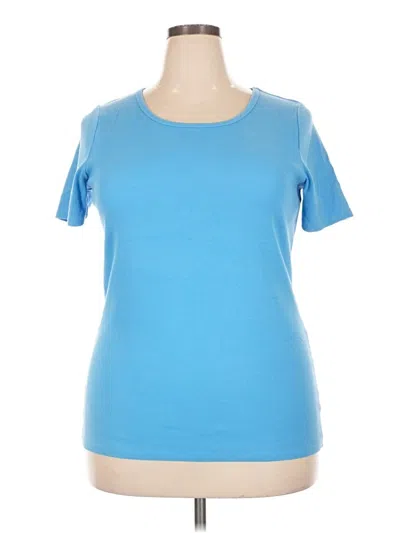 Pre-owned Duluth Trading Co. Short Sleeve T-shirt In Blue