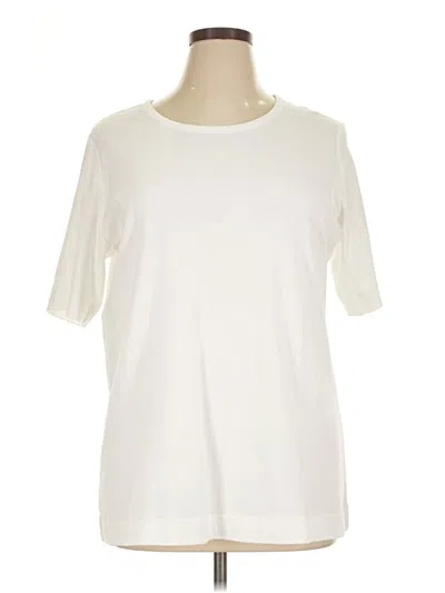 Pre-owned Duluth Trading Co. Short Sleeve T-shirt In Ivory