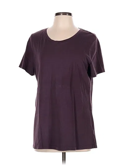 Pre-owned Duluth Trading Co. Short Sleeve T-shirt In Purple