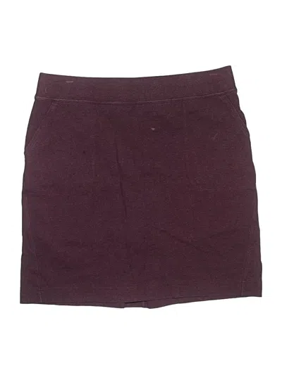 Pre-owned Duluth Trading Co. Skort In Burgundy