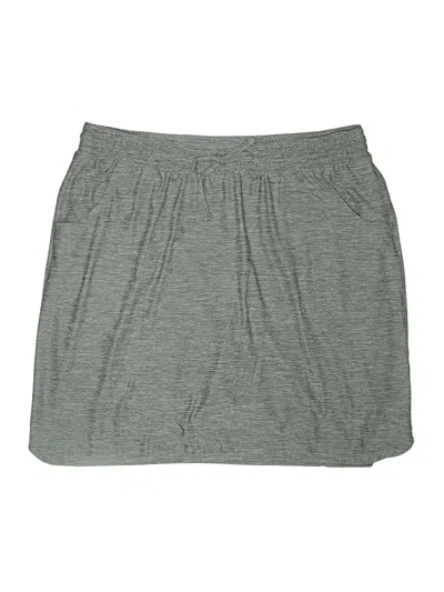 Pre-owned Duluth Trading Co. Skort In Gray