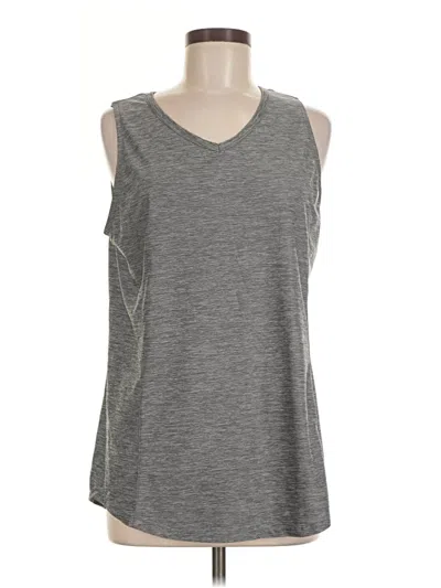 Pre-owned Duluth Trading Co. Sleeveless T-shirt In Gray