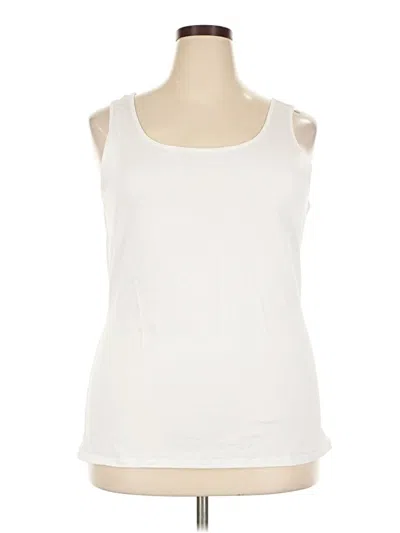 Pre-owned Duluth Trading Co. Sleeveless T-shirt In Ivory