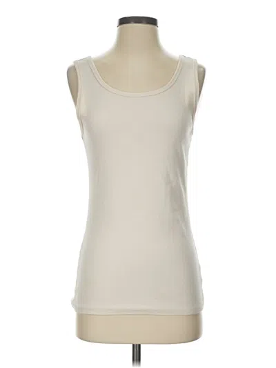 Pre-owned Duluth Trading Co. Sleeveless T-shirt In Ivory