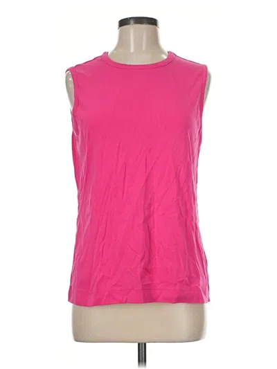 Pre-owned Duluth Trading Co. Sleeveless T-shirt In Pink