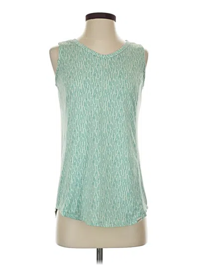 Pre-owned Duluth Trading Co. Sleeveless T-shirt In Teal
