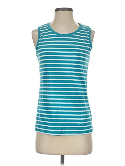 Pre-owned Duluth Trading Co. Sleeveless T-shirt In Teal
