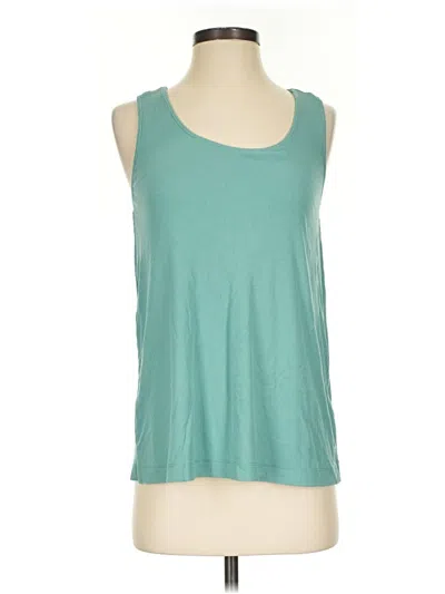 Pre-owned Duluth Trading Co. Sleeveless T-shirt In Teal