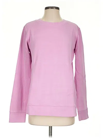 Pre-owned Duluth Trading Co. Sweatshirt In Pink
