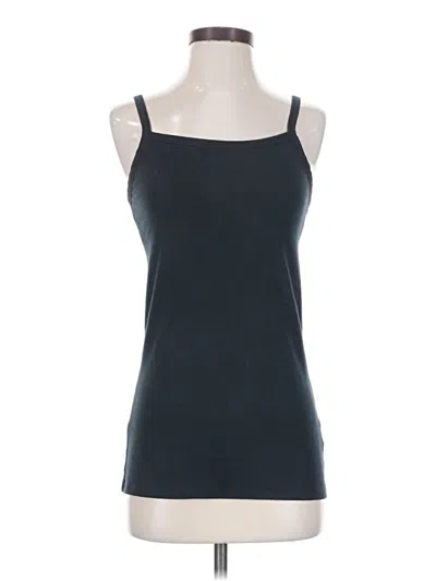 Pre-owned Duluth Trading Co. Tank Top Black Halter Neckline Tops