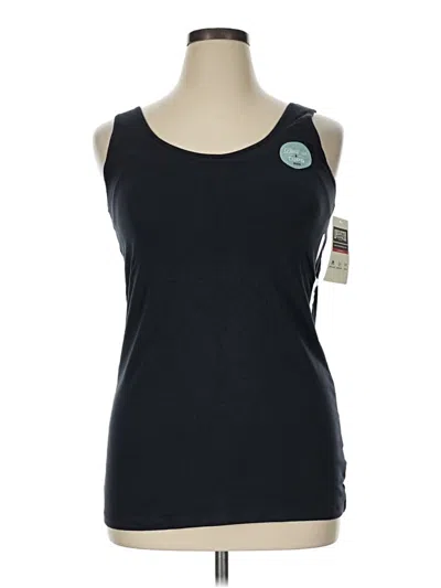 Pre-owned Duluth Trading Co. Tank Top Black Halter Neckline Tops