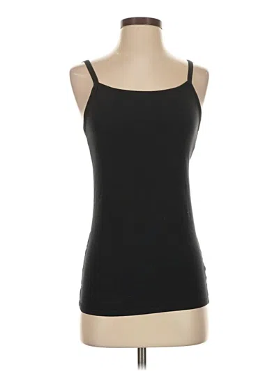 Pre-owned Duluth Trading Co. Tank Top Black Strapless Neckline Tops