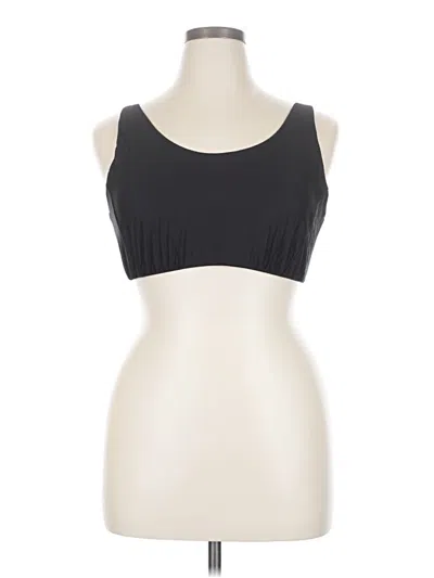 Pre-owned Duluth Trading Co. Tank Top Black Strapless Neckline Tops